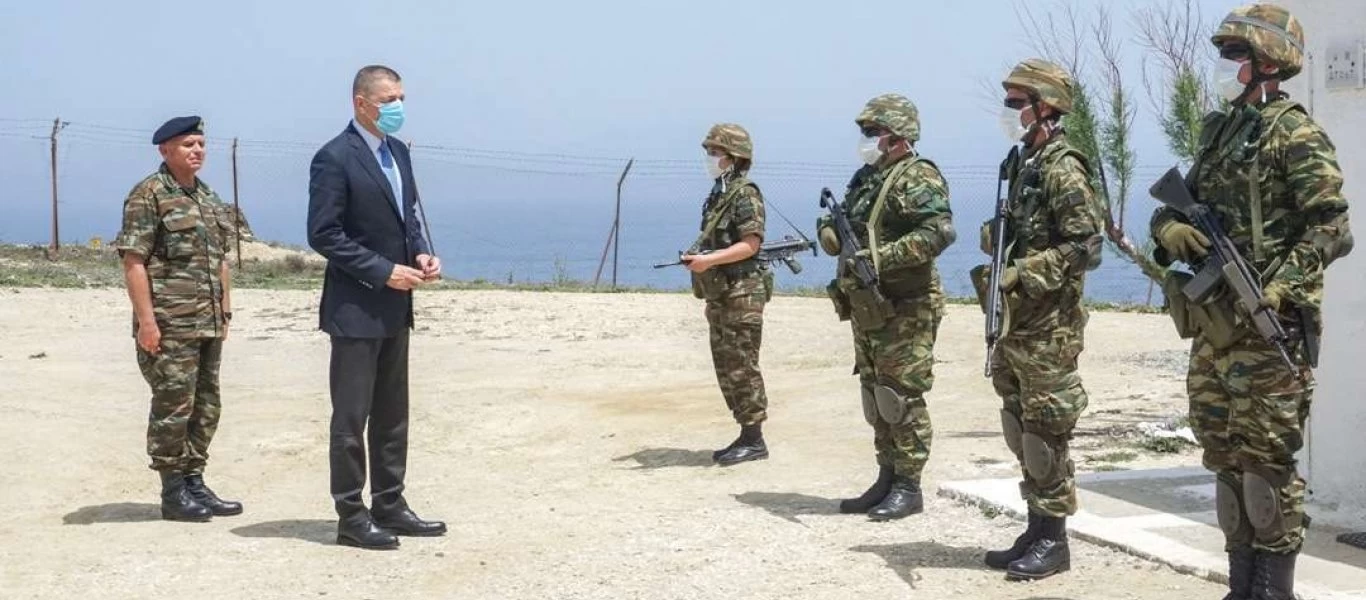 Επισκέφτηκε Λήμνο, Άγιο Ευστράτιο, Χίο και Λέσβο ο ΥΦΕΘΑ A. Στεφανής (φώτο)